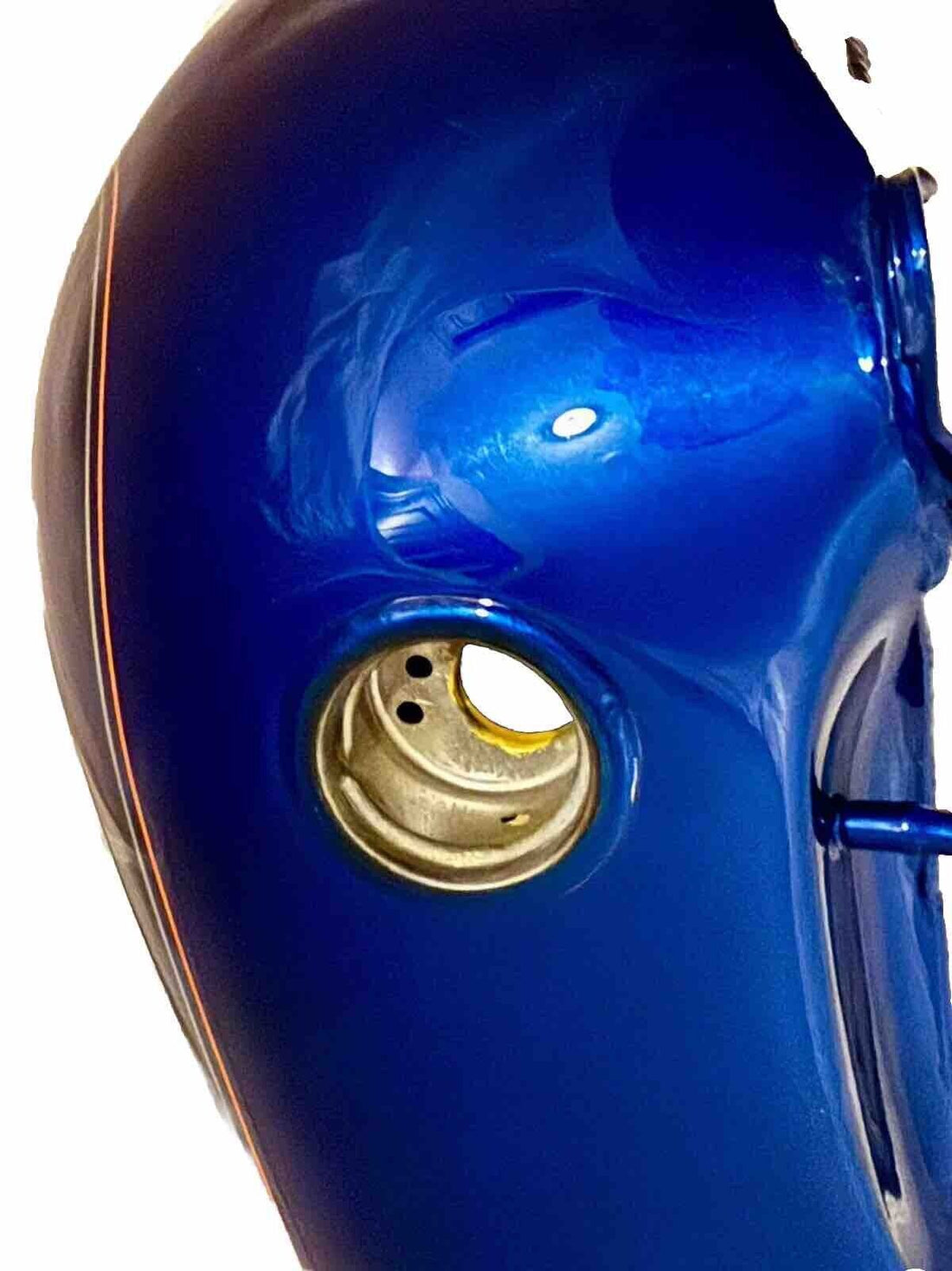 61427-92VT HARLEY-DAVIDSON 1992 FLSTF RIGHT SAPPHIRE GAS TANK