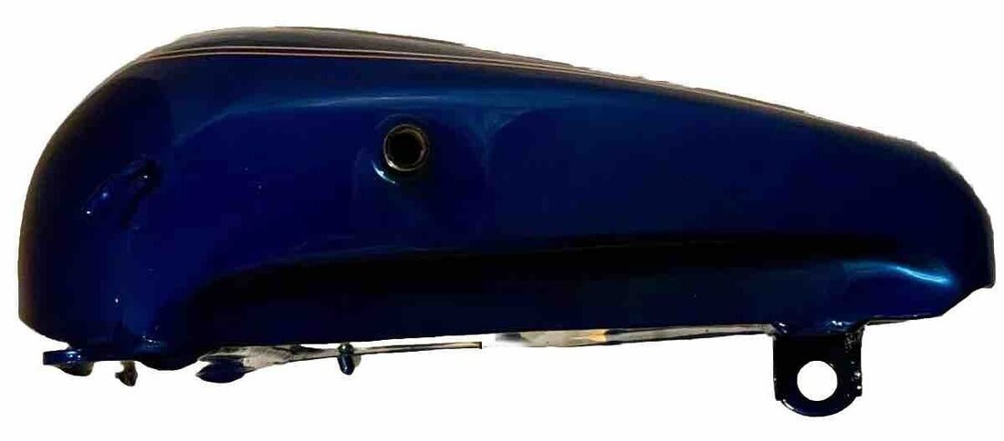 61427-92VT HARLEY-DAVIDSON 1992 FLSTF RIGHT SAPPHIRE GAS TANK