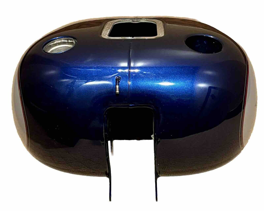 HARLEY-DAVIDSON 2006 FLSTFI COBALT BLUE W/ SILVER GAS TANK OEM