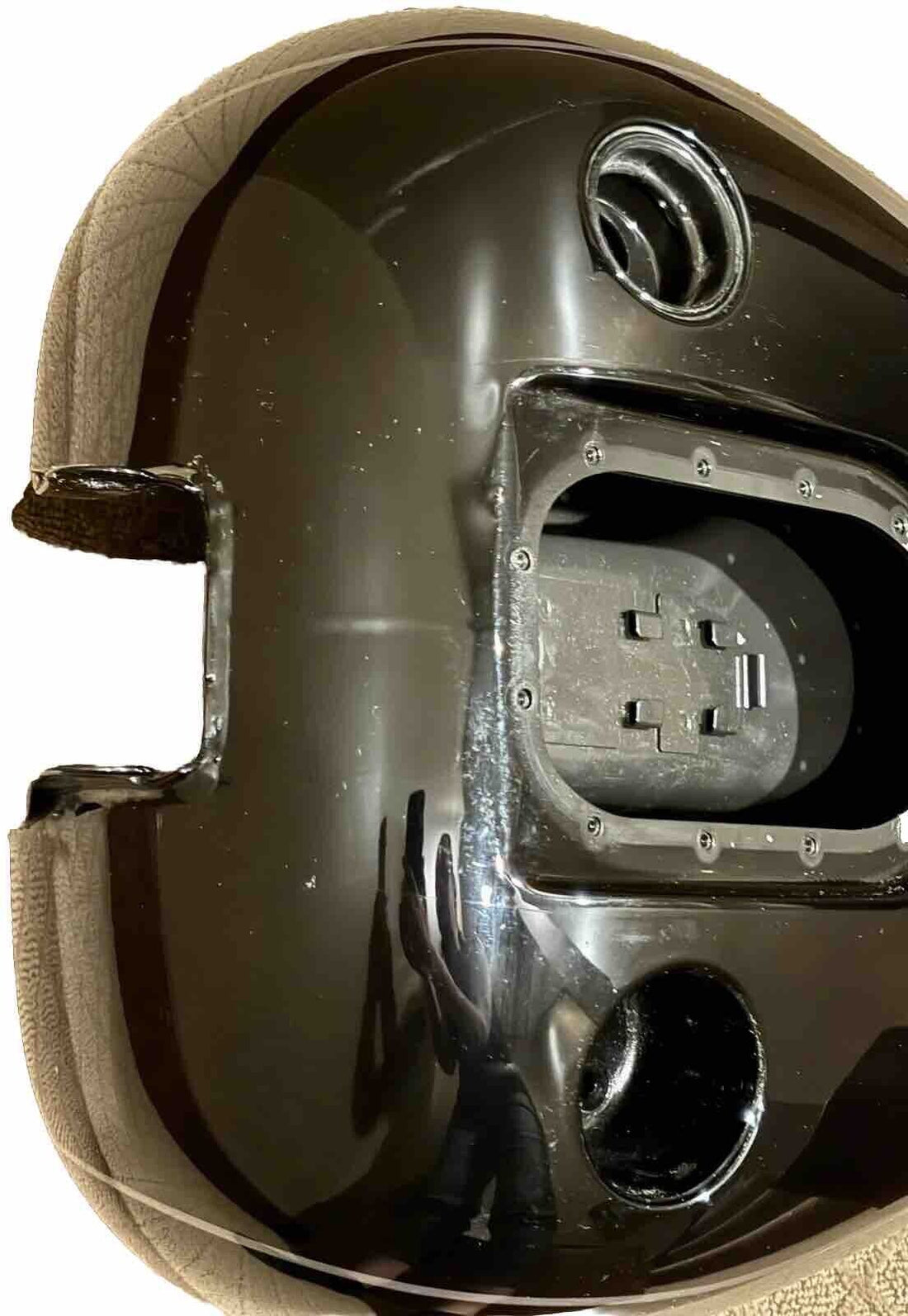 HARLEY-DAVIDSON 2011 FXDWG DYNA WIDE GLIDE BLACK W/ SILVER PINSTRIPE GAS TANK