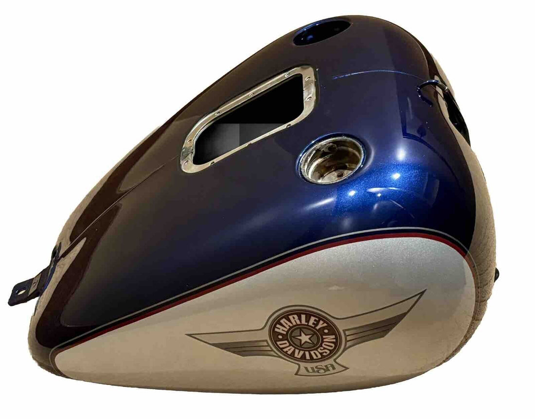 HARLEY-DAVIDSON 2006 FLSTFI COBALT BLUE W/ SILVER GAS TANK OEM