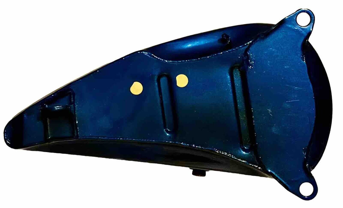 61427-92VT HARLEY-DAVIDSON 1992 FLSTF RIGHT SAPPHIRE GAS TANK