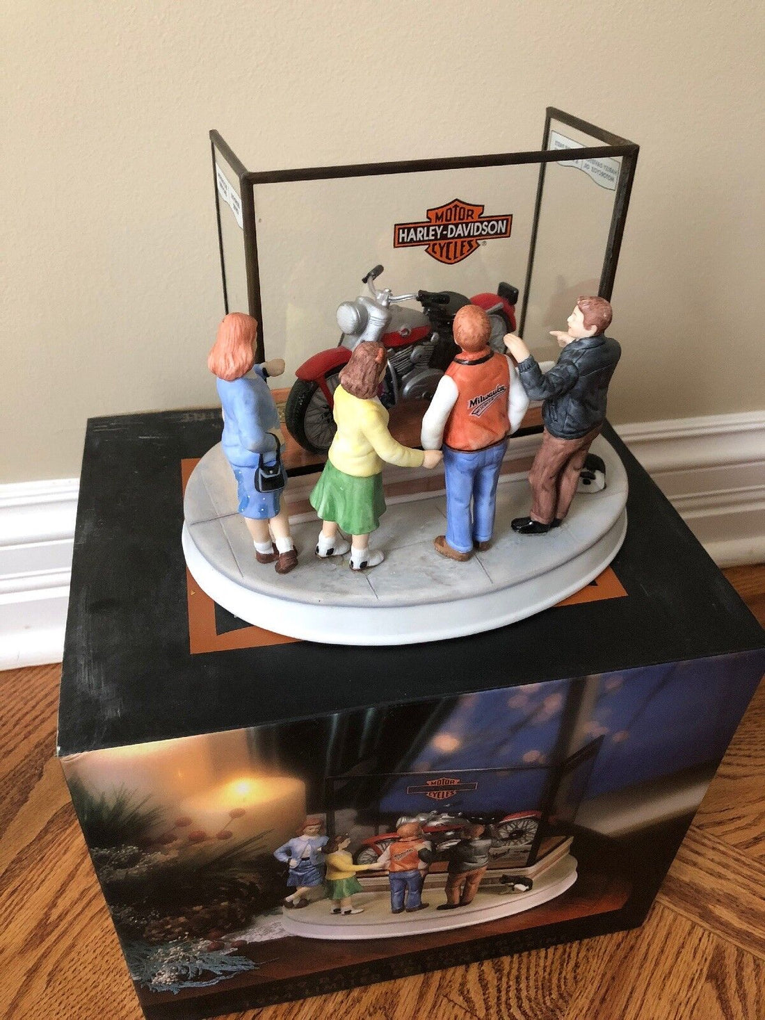 HARLEY-DAVIDSON 29 DAYS ‘TIL CHRISTMAS 1994 LIMITED EDITION FIGURINE
