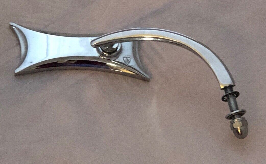 ARLEN NESS CHROME BILLET ALUMINUM RIGHT SIDE UNIVERSAL MIRROR HARLEY-DAVIDSON