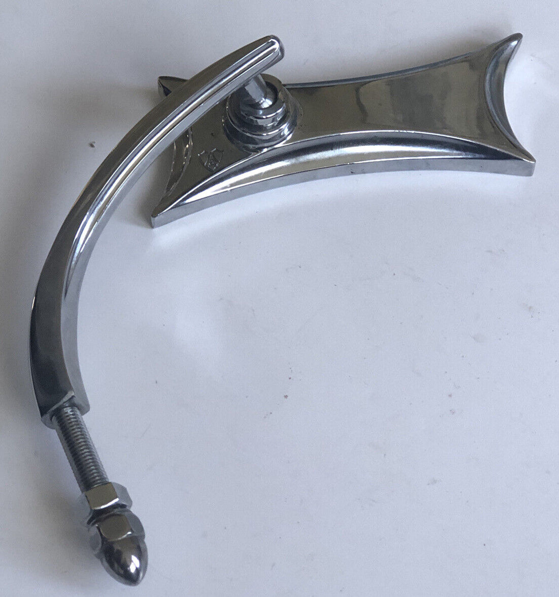 ARLEN NESS CHROME BILLET ALUMINUM LEFT SIDE UNIVERSAL MIRROR HARLEY-DAVIDSON