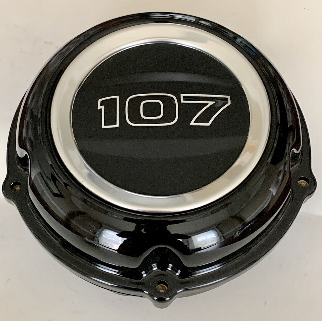 HARLEY-DAVIDSON 107 GLOSS BLACK ROUND AIR CLEANER  ASSEMBLY