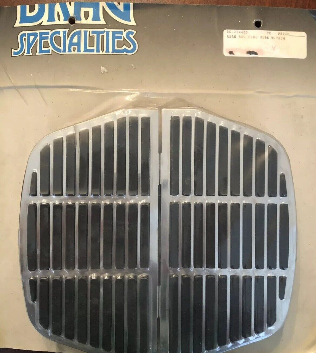 DS-254405 DRAG SPECIALTIES REAR PASSENGER FLOORBOARD WITH TRIM