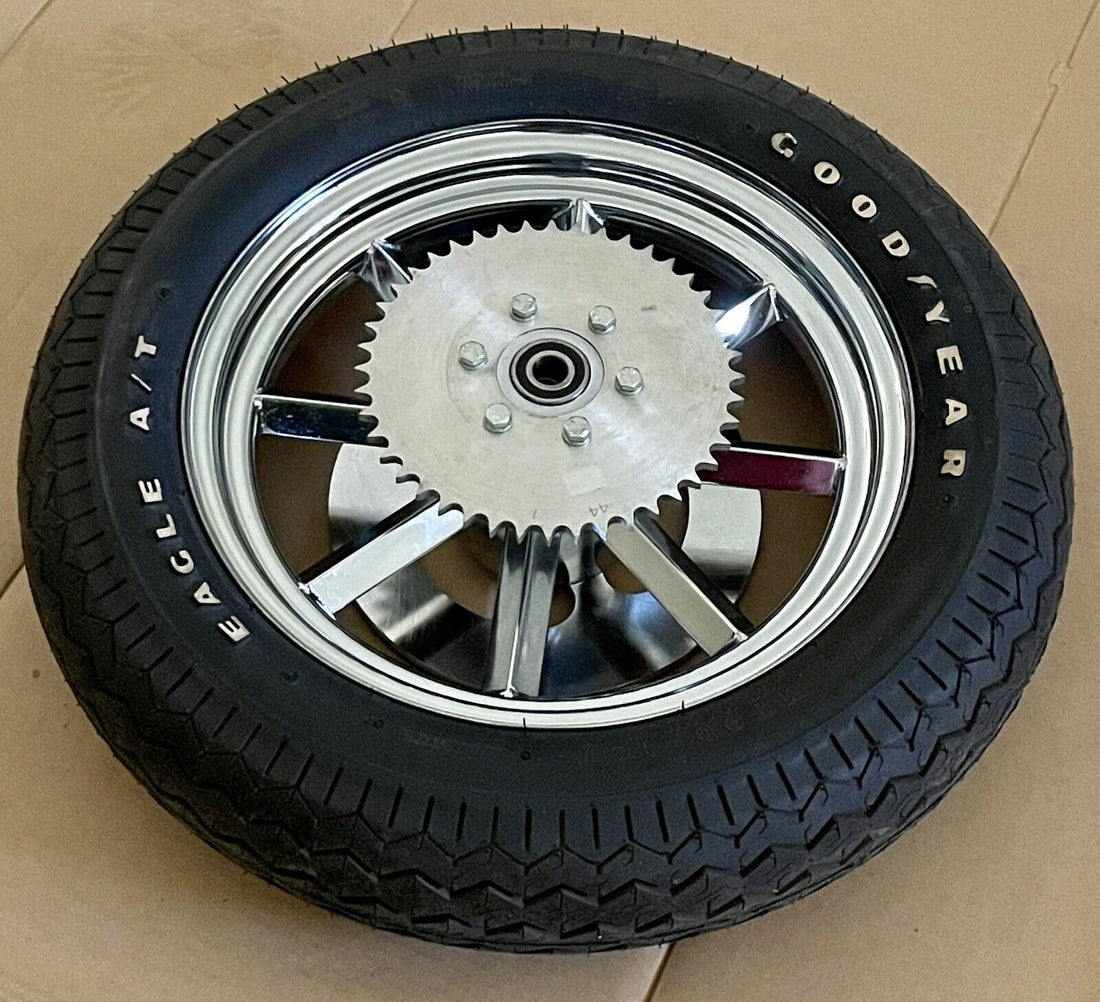 CHROME 8 SPOKE HALLCRAFT 16