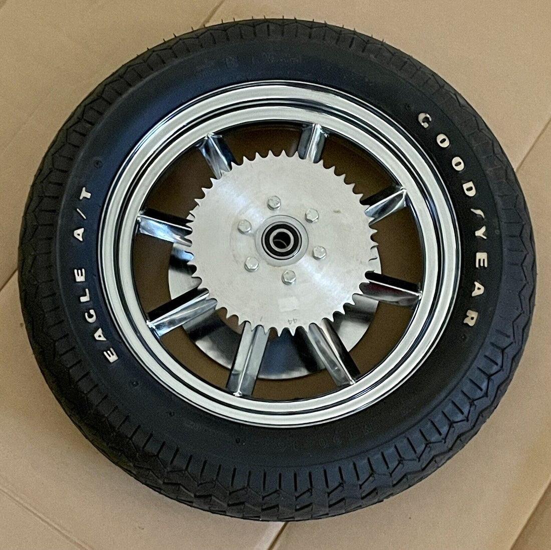 CHROME 8 SPOKE HALLCRAFT 16
