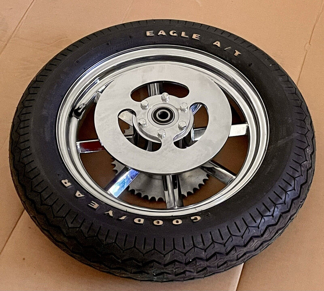 CHROME 8 SPOKE HALLCRAFT 16