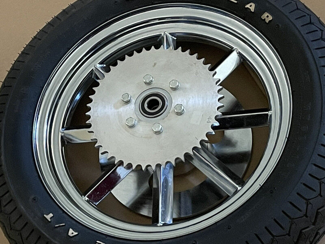 CHROME 8 SPOKE HALLCRAFT 16