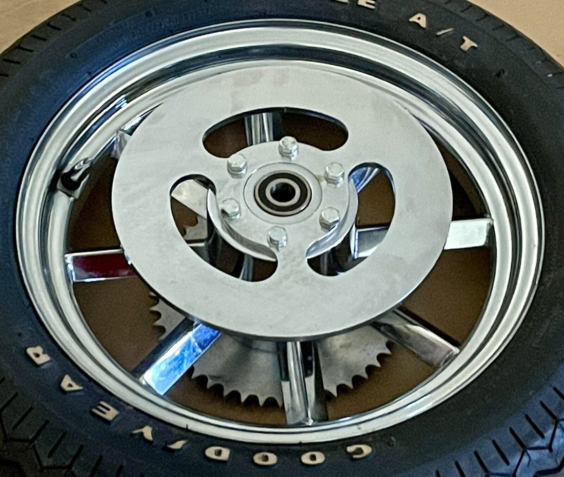 CHROME 8 SPOKE HALLCRAFT 16