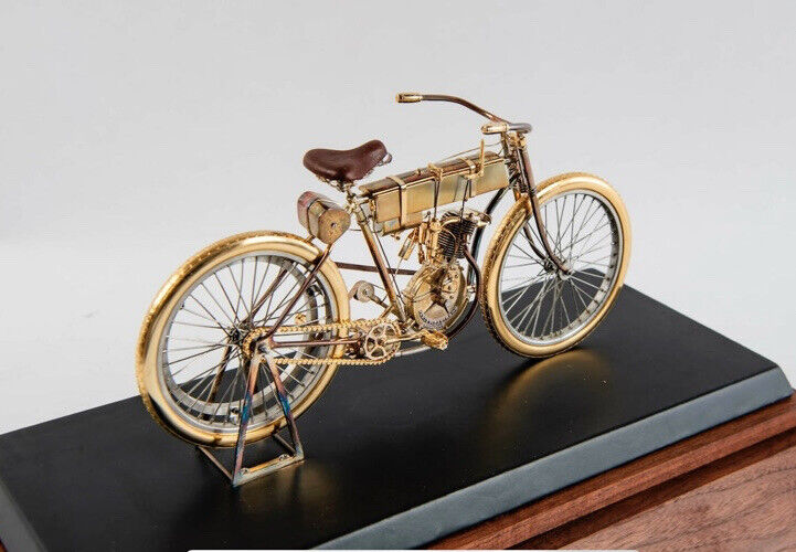 HARLEY-DAVIDSON 100TH ANNIVERSARY SILVER GOLD SERIAL ONE REPLICA COLLECTIBLE 247