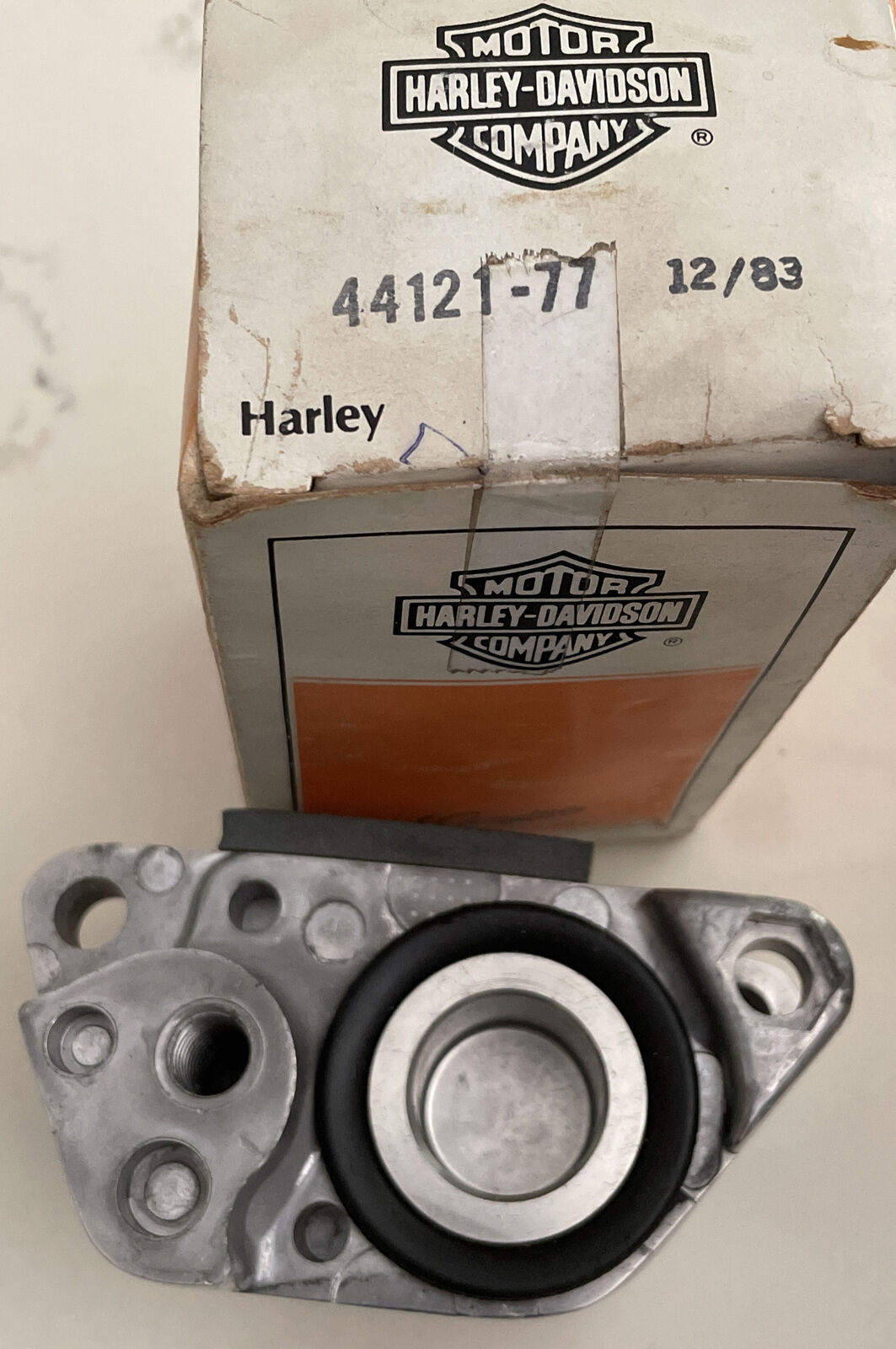44121-77 HARLEY-DAVIDSON LEFT FRONT CALIPER 1977-1983 FX & XL SPORTSTER