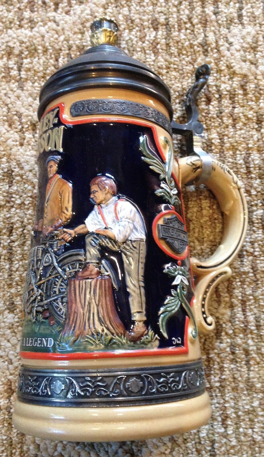 99712-94Z HARLEY-DAVIDSON 1ST DECADE SIGNATURE 10” STEIN