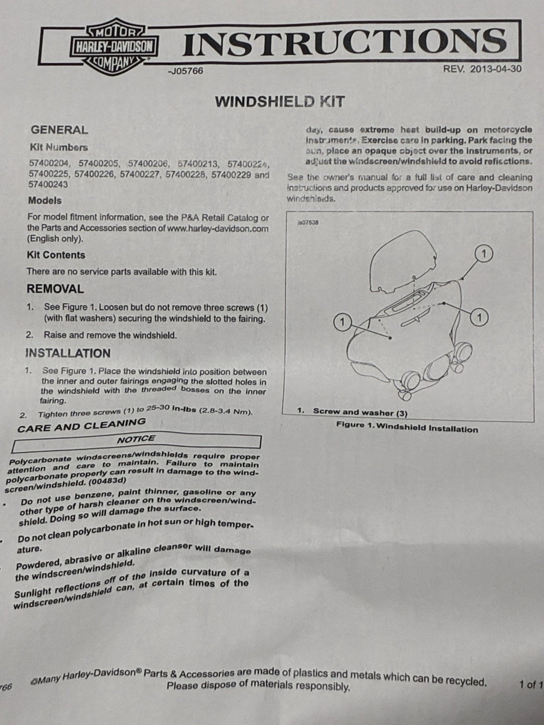 
  
  57400243 HARLEY-DAVIDSON TOURING STREET GLIDE 5