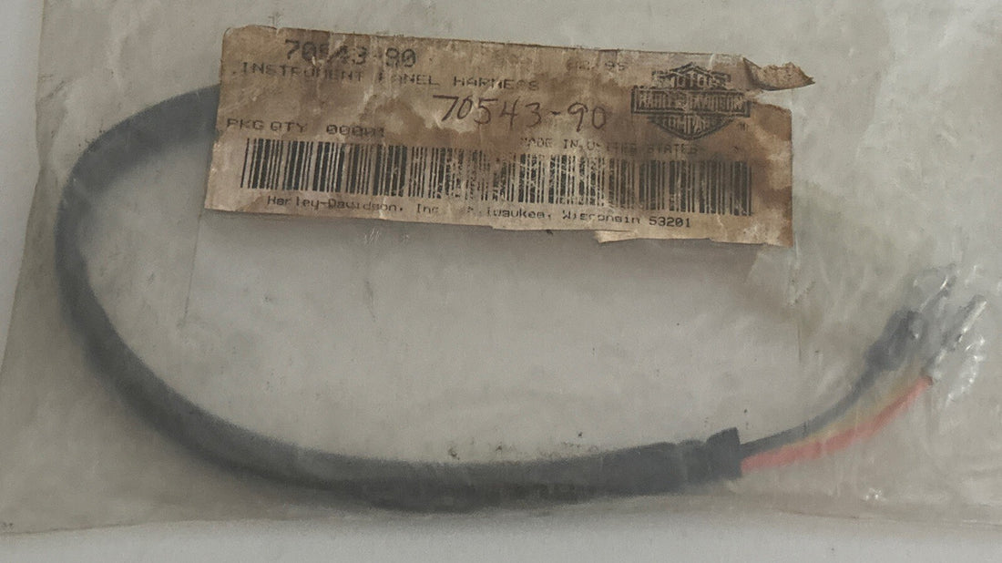 70943-90 HARLEY-DAVIDSON LOW RIDER INSTRUMENT PANEL HARNESS OEM NOS