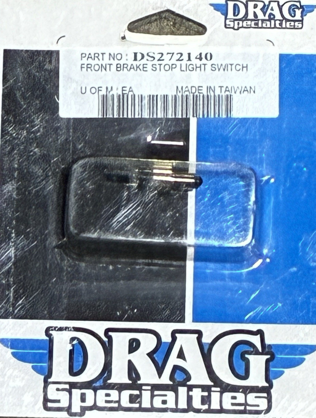 
  
  DS-272140 DRAG SPECIALTIES FRONT BRAKE STOP LIGHT SWITCH FLH FXE FL FXS NOS
  
