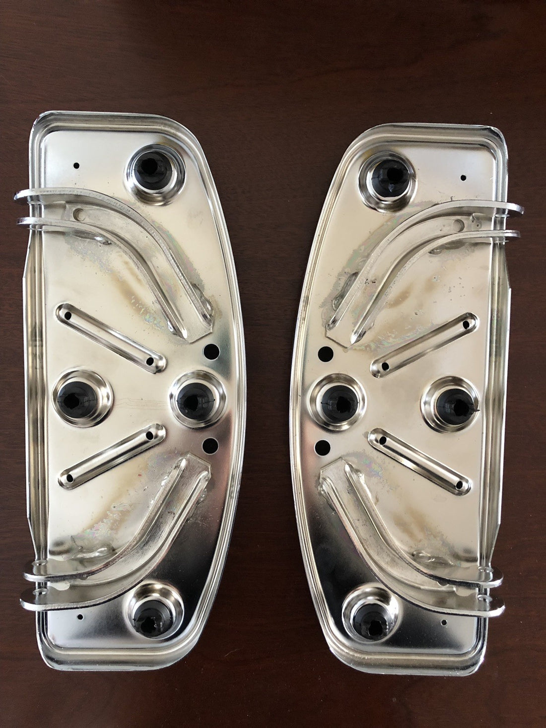 HARLEY-DAVIDSON    STOCK TOURING FOOTBOARDS WITH RUBBER INSERTS