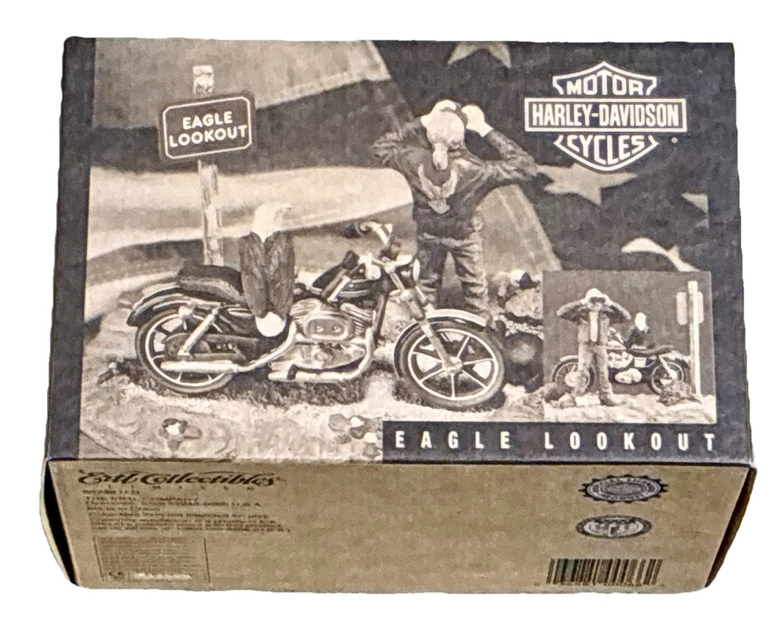 
  
  HARLEY-DAVIDSON EAGLE LOOKOUT SCULPTURE ERTL LIMITED EDITION NOS
  
