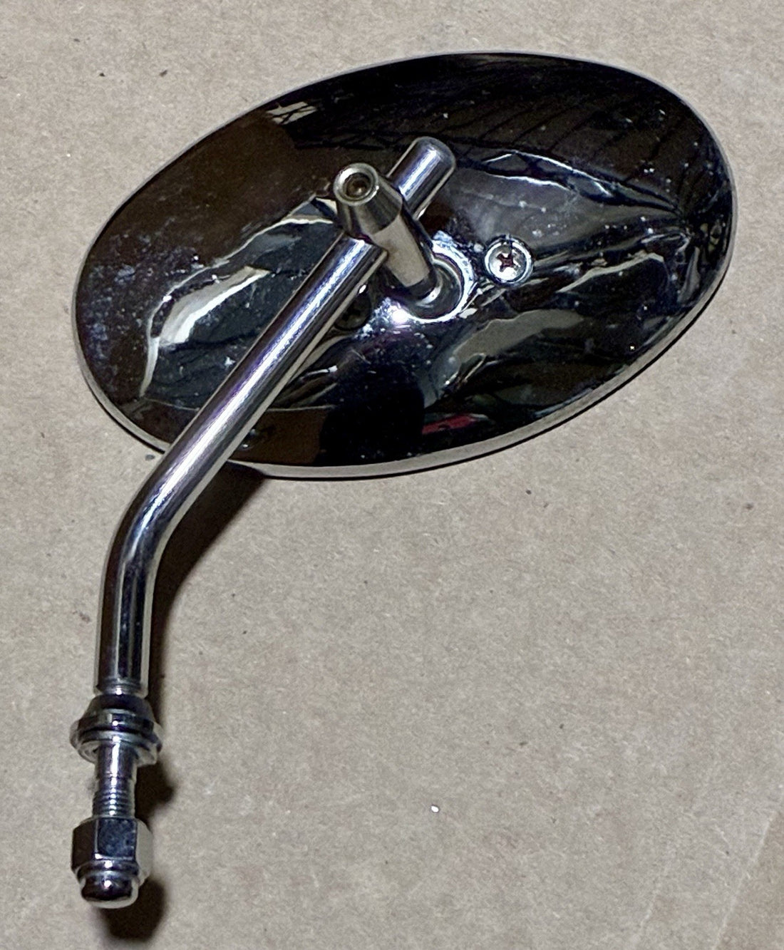 
  
  HARLEY-DAVIDSON CHROME OVAL MIRROR
  
