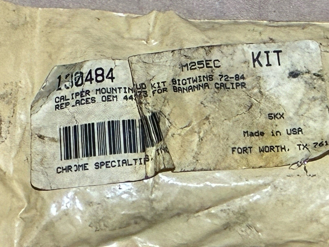 
  
  1972-84 BIG TWIN BRAKE CALIPER MOUNTING STUD KIT REPLACES HARLEY 44331-73 NOS
  
