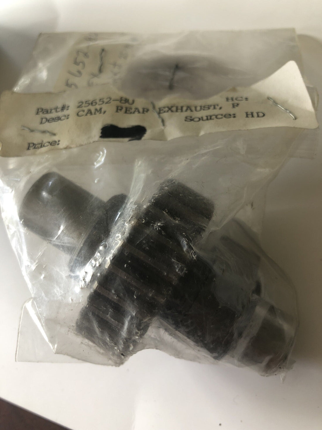 
  
  25652-80 HARLEY-DAVIDSON  1980-LATER SPORTSTER  CAM REAR EXHAUST GEAR    OEM NOS
  
