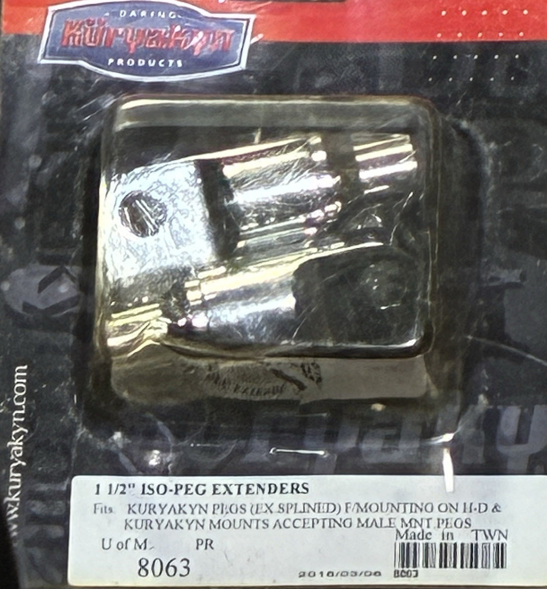 
  
  8063 KURYAKYN CHROME 1.5