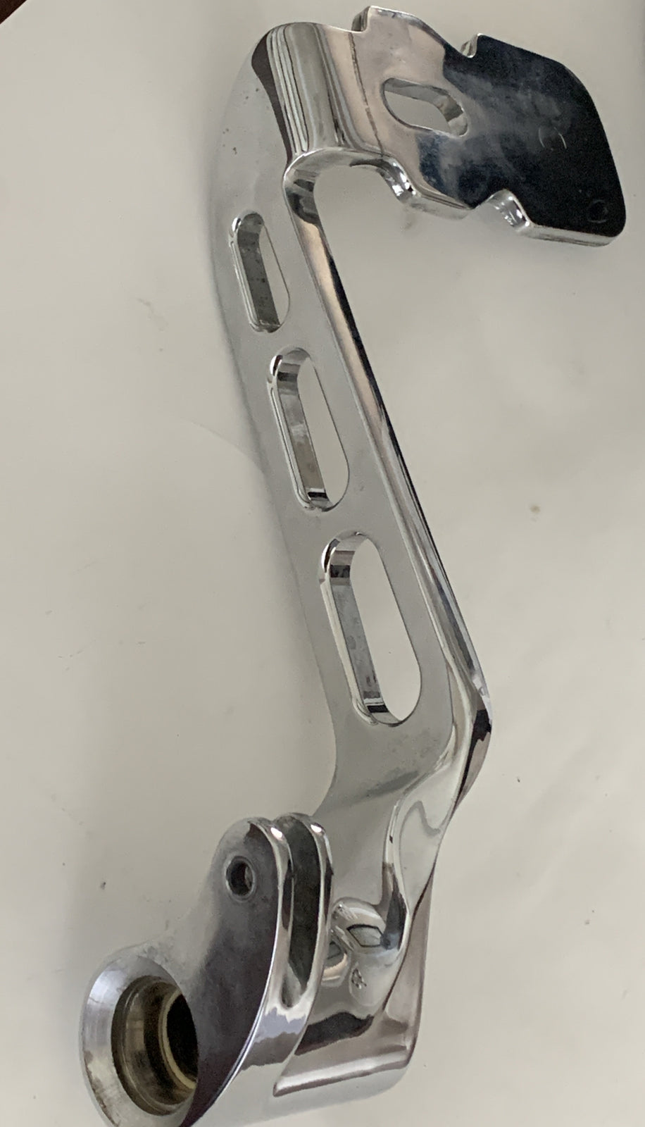 
  
  HARLEY-DAVIDSON  TOURING MODEL    CHROME ALUMINUM    REAR BRAKE LEVER FOOT PEDAL
  
