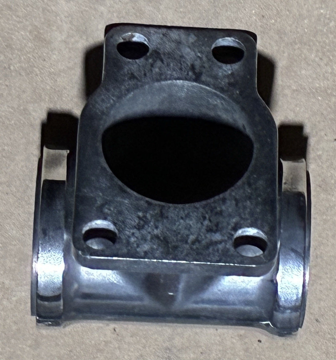
  
  HARLEY POLISHED ALUMINUM INTAKE MANIFOLD FOR LINKERT CARB. 1955-1965 PANHEAD
  
