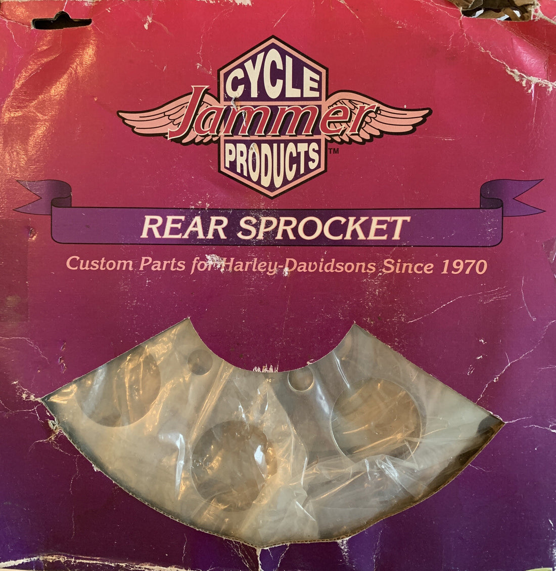 080220 1973-1985 4 SPEED BIG TWINS, 1979-81 SPORTSTER CHROME 47T WHEEL SPROCKET 