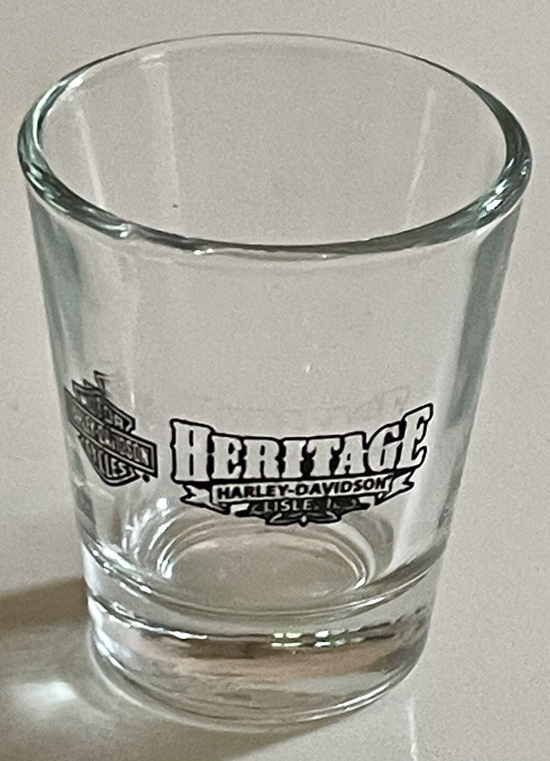 
  
  BOX HERITAGE HARLEY-DAVIDSON 92 SHOT GLASSES  NEW GIFT COLLECTIBLE
  
