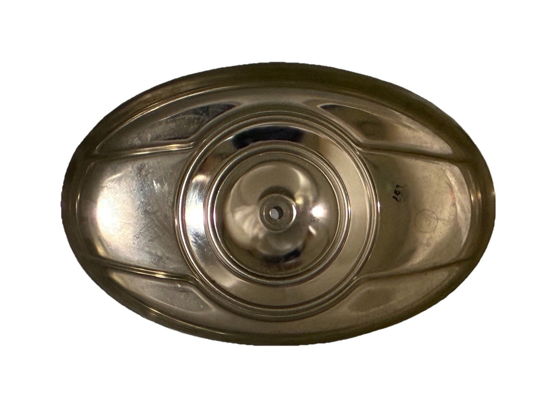 
  
  HARLEY-DAVIDSON 103 CI CHROME OVAL AIR CLEANER COVER OEM
  
