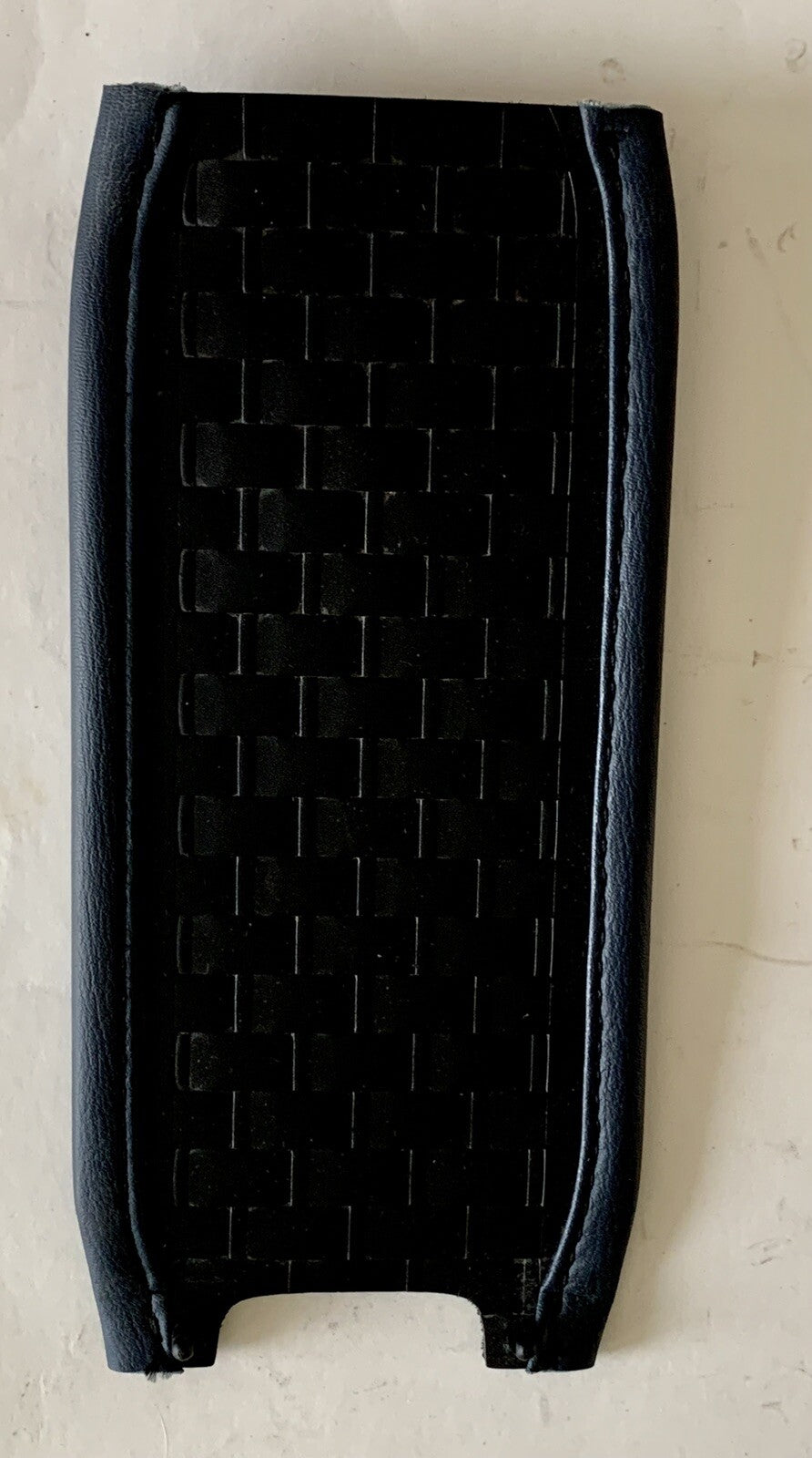 HARLEY   1997 FLSTS  ORIGINAL   BLACK LEATHER  WITH BLUE PIPEING DASH PANEL  NTO