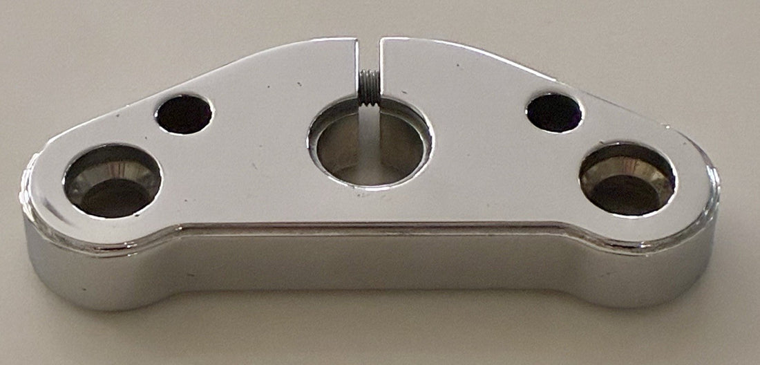 
  
  24-0994 V-TWIN 1988-2006 FXSTS HARLEY  CHROME BILLET TOP TRIPLE TREE
  
