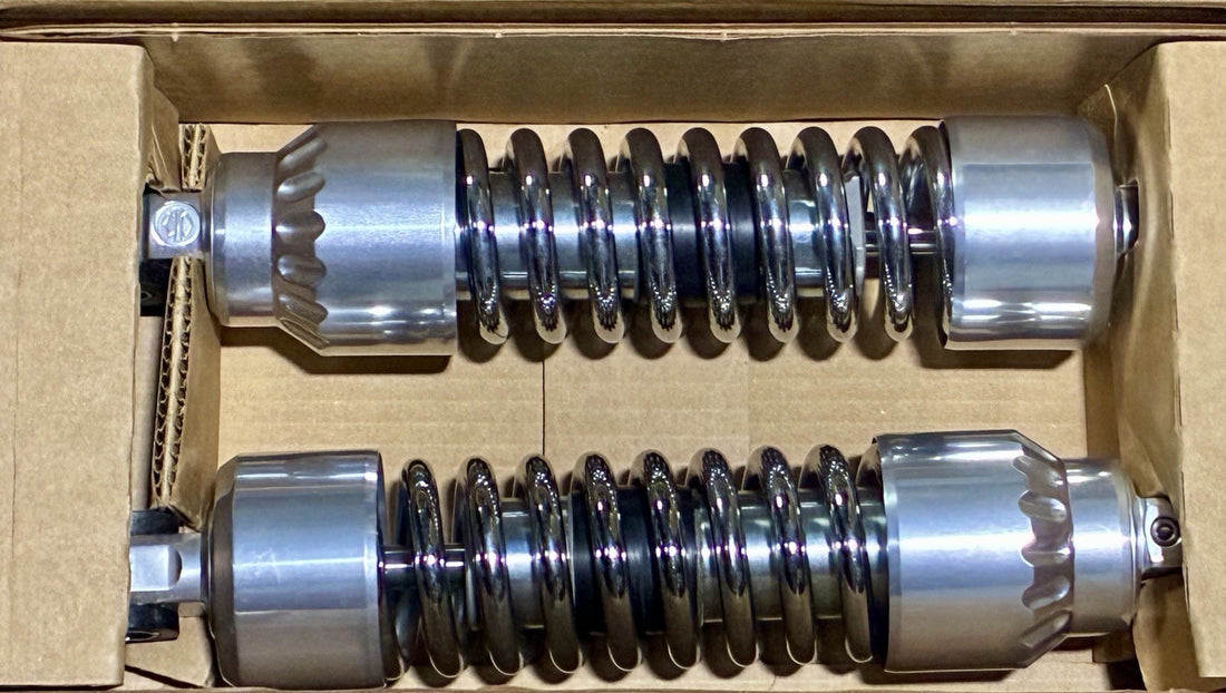 
  
  54560-95 HARLEY-DAVIDSON 91-UP DYNA FXDWG FXR LOW PROFILE REAR SUSPENSION SHOCKS
  
