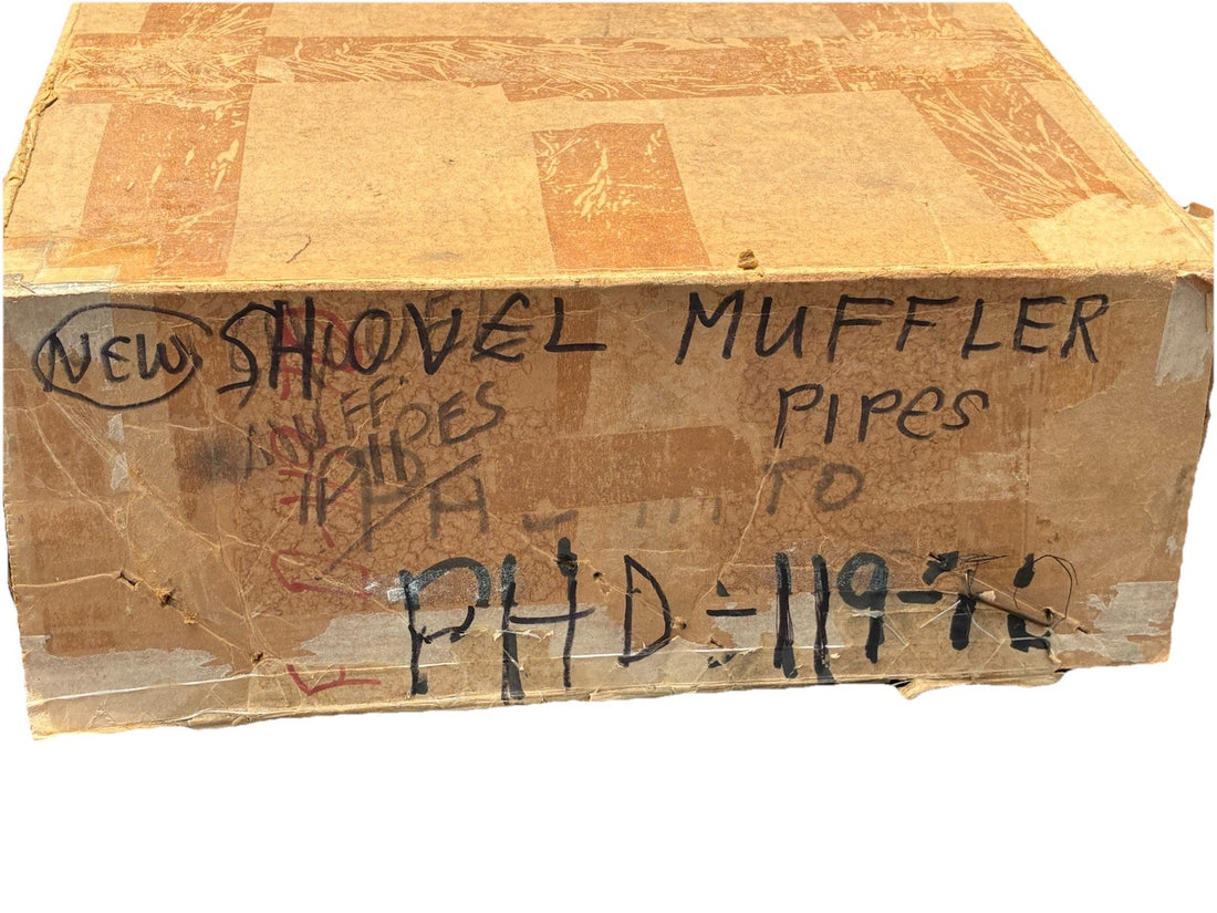 
  
  PHD119TO CYCLE SHACK SHOVELHEAD TURNOUT MUFFLER EXHAUST PIPE SET
  

