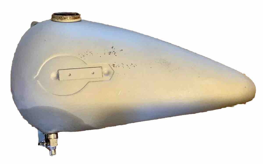 ORIGINAL HARLEY-DAVIDSON  1959-1960  BIG TWIN  PANHEAD  FL , FLH   LEFT GAS TANK