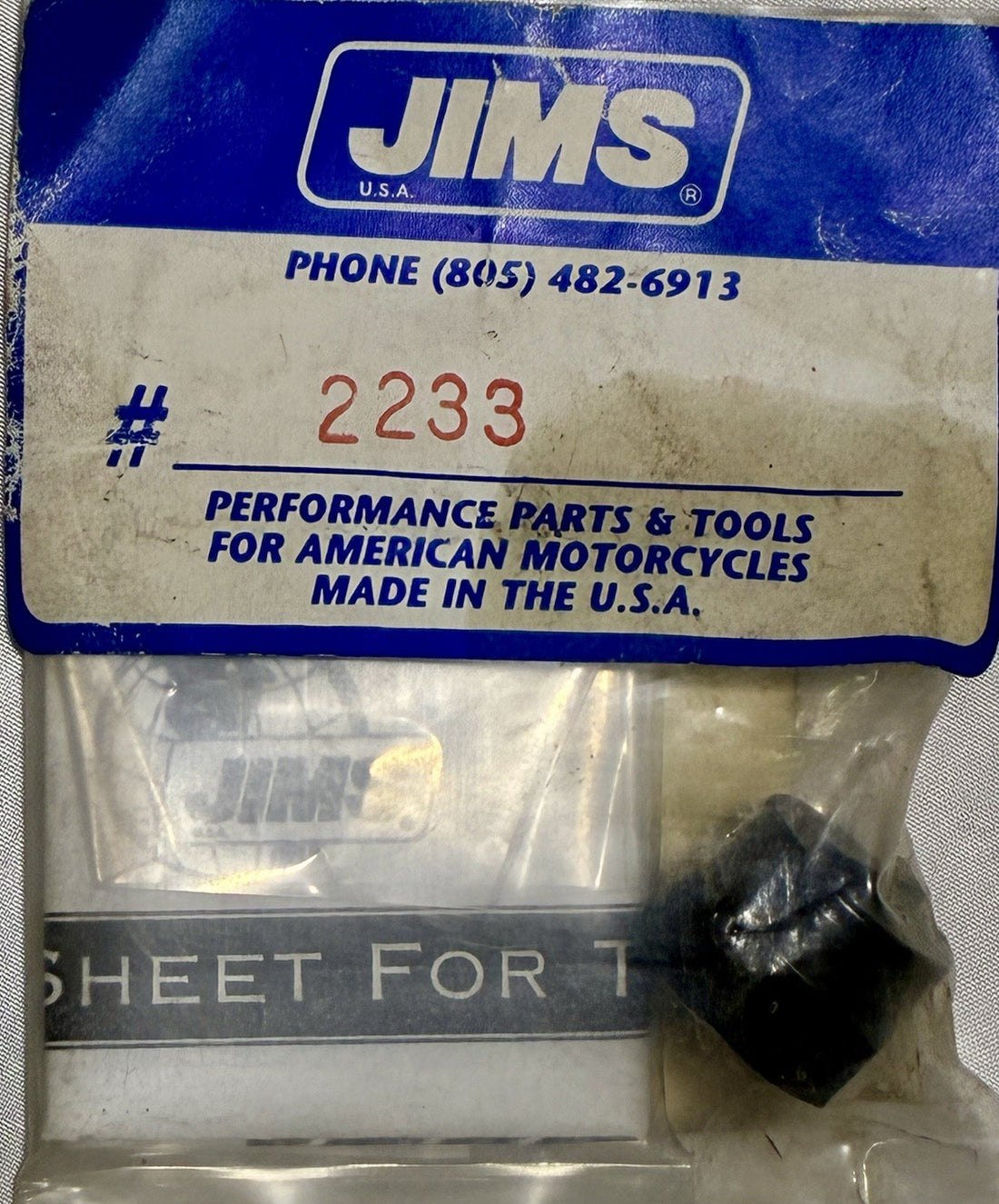 
  
  16-0665 V-TWIN JIM TAPPET SCREW PLUG TOOL NOS
  
