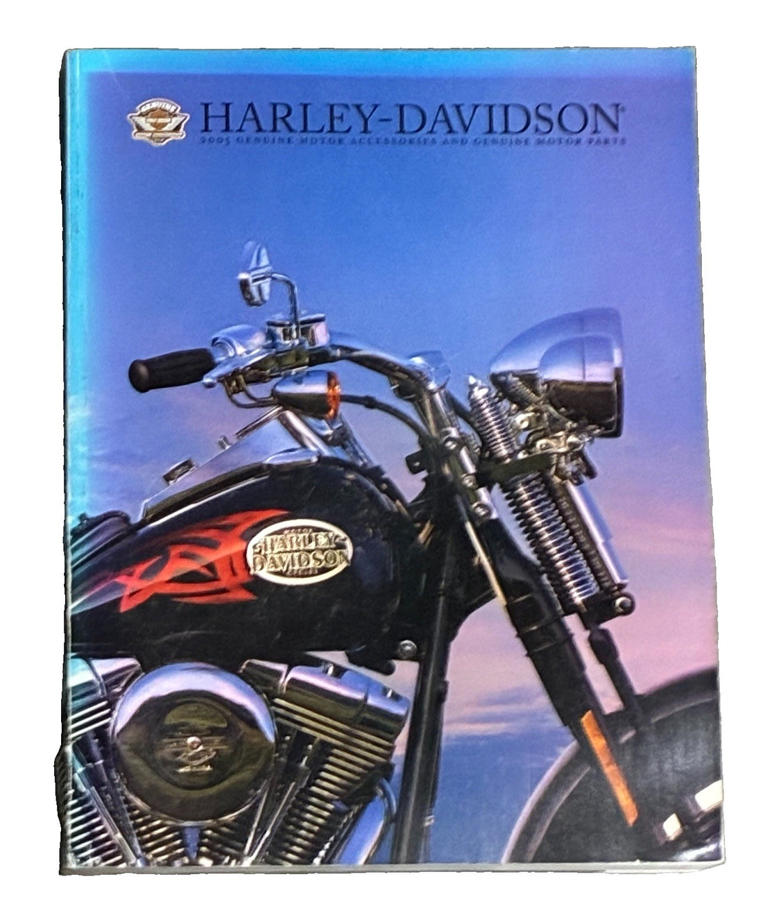 
  
  99557-05V HARLEY-DAVIDSON 2005 GENUINE MOTOR PARTS AND ACCESSORIES CATALOG BOOK
  
