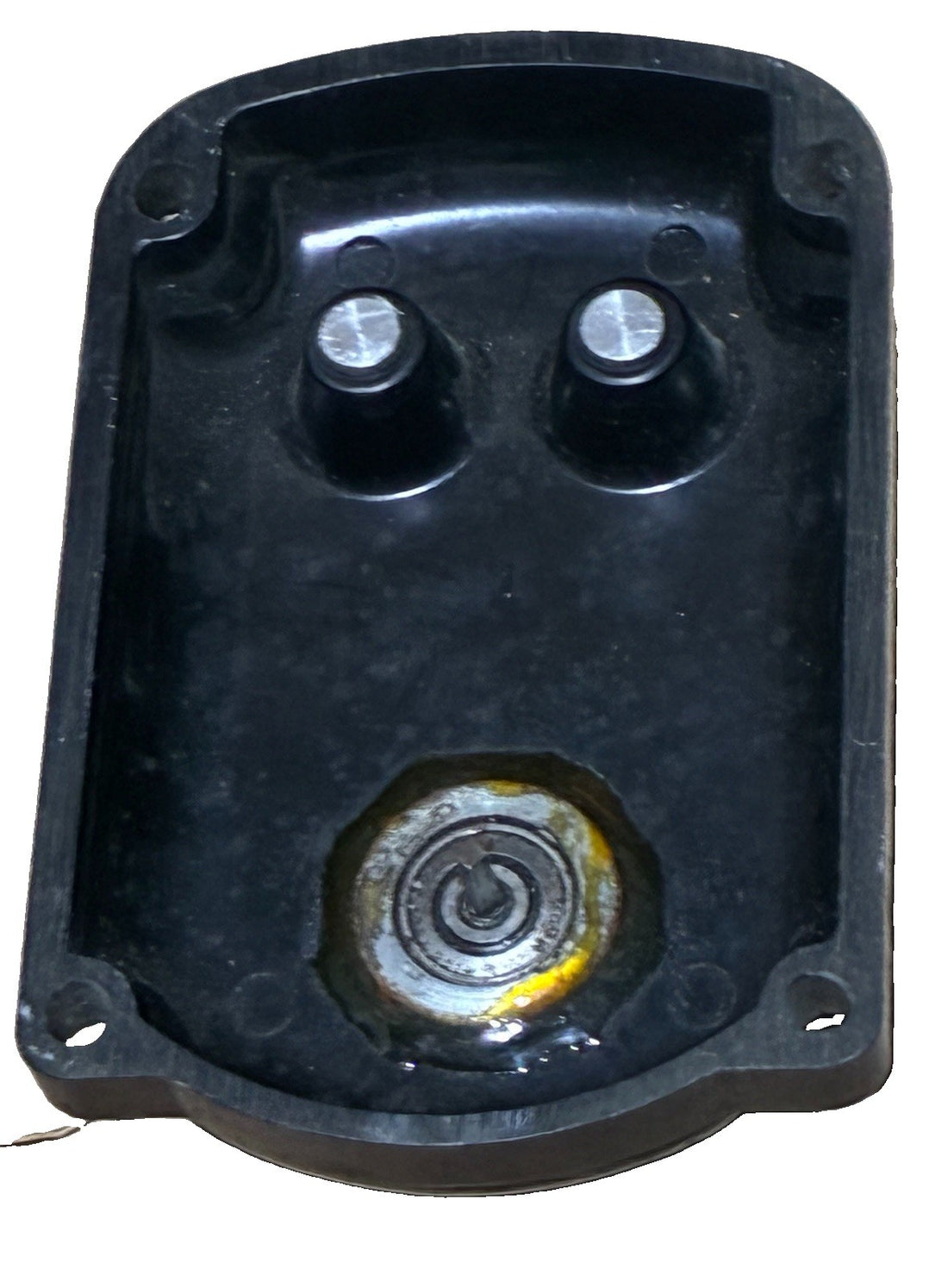 
  
  MAGNETO COVER GENUINE HARLEY TACHOMETER CABLE ADAPTER ALL MODELS
  
