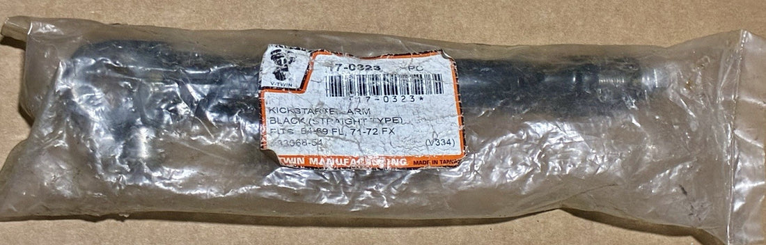 
  
  17-0323 V-TWIN BLACK KICK STARTER ARM 54-69 FL 71-72 FX HARLEY 33068-54 NOS
  
