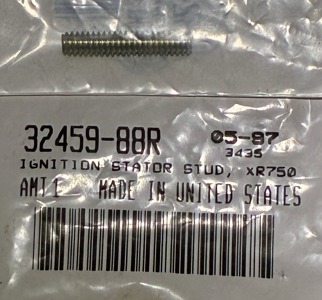
  
  32459-88R HARLEY-DAVIDSON IGNITION STATOR STUD XR750 OEM NOS
  
