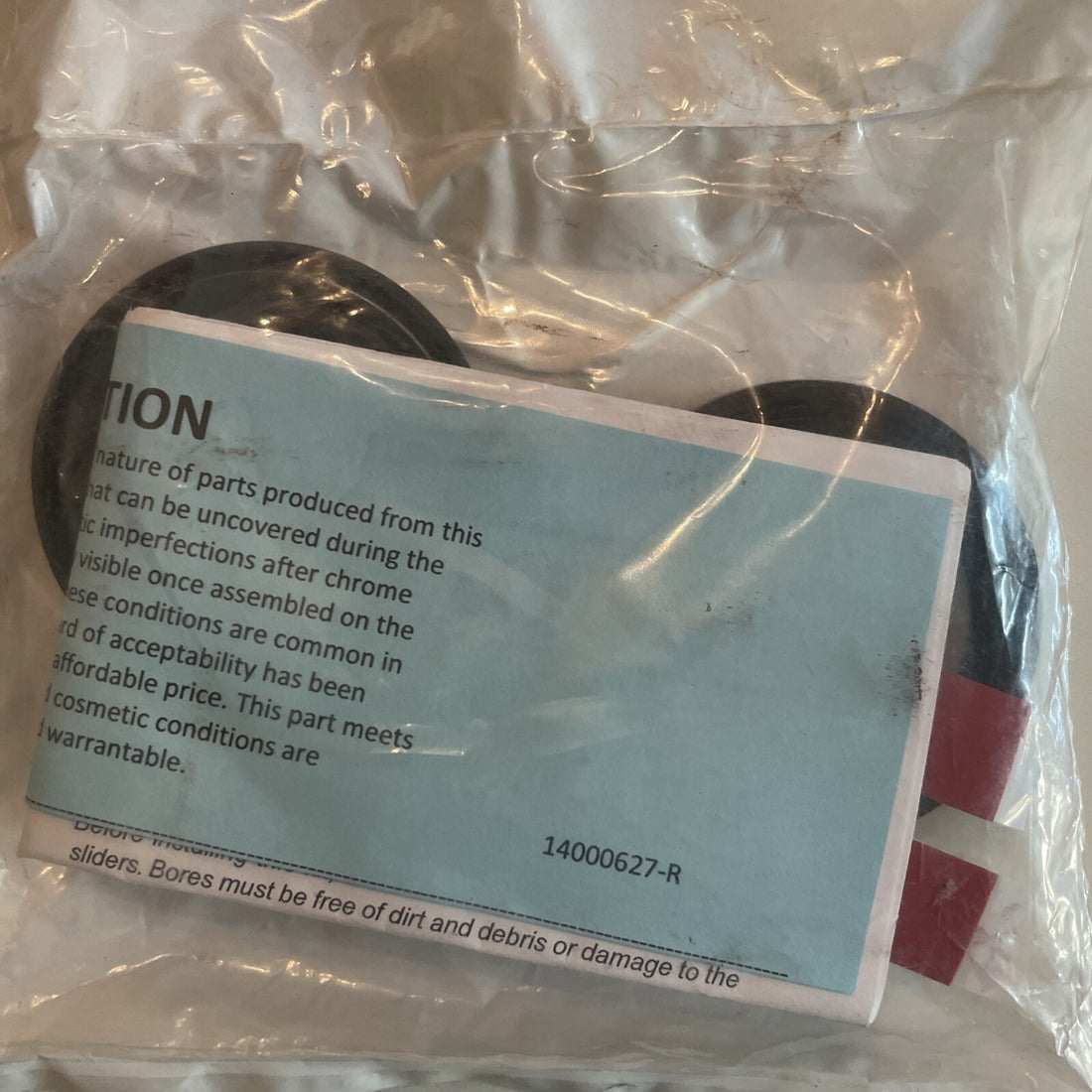 
  
  45500200 HARLEY-DAVIDSON TRIKE FORK SLIDER SEAL KIT NOS OEM
  
