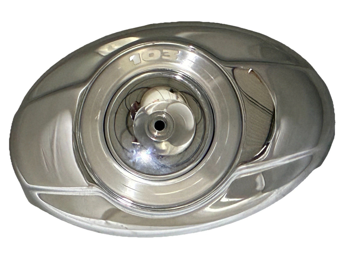 
  
  HARLEY-DAVIDSON 103 CI CHROME OVAL AIR CLEANER COVER OEM
  
