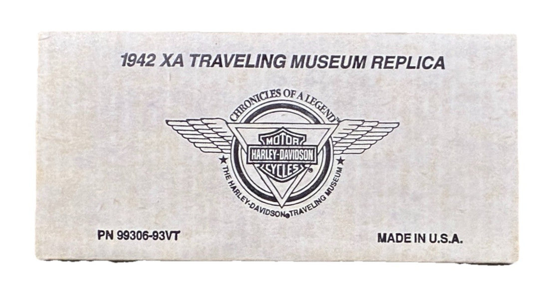 
  
  99306-93VT HARLEY-DAVIDSON 1942 XA TRAVELING MUSEUM PEWTER REPLICA NEW
  
