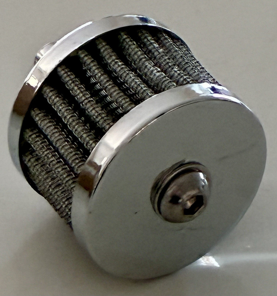 
  
  40-0570 V-TWIN CHROME CRANKCASE BREATHER VENT 3/8