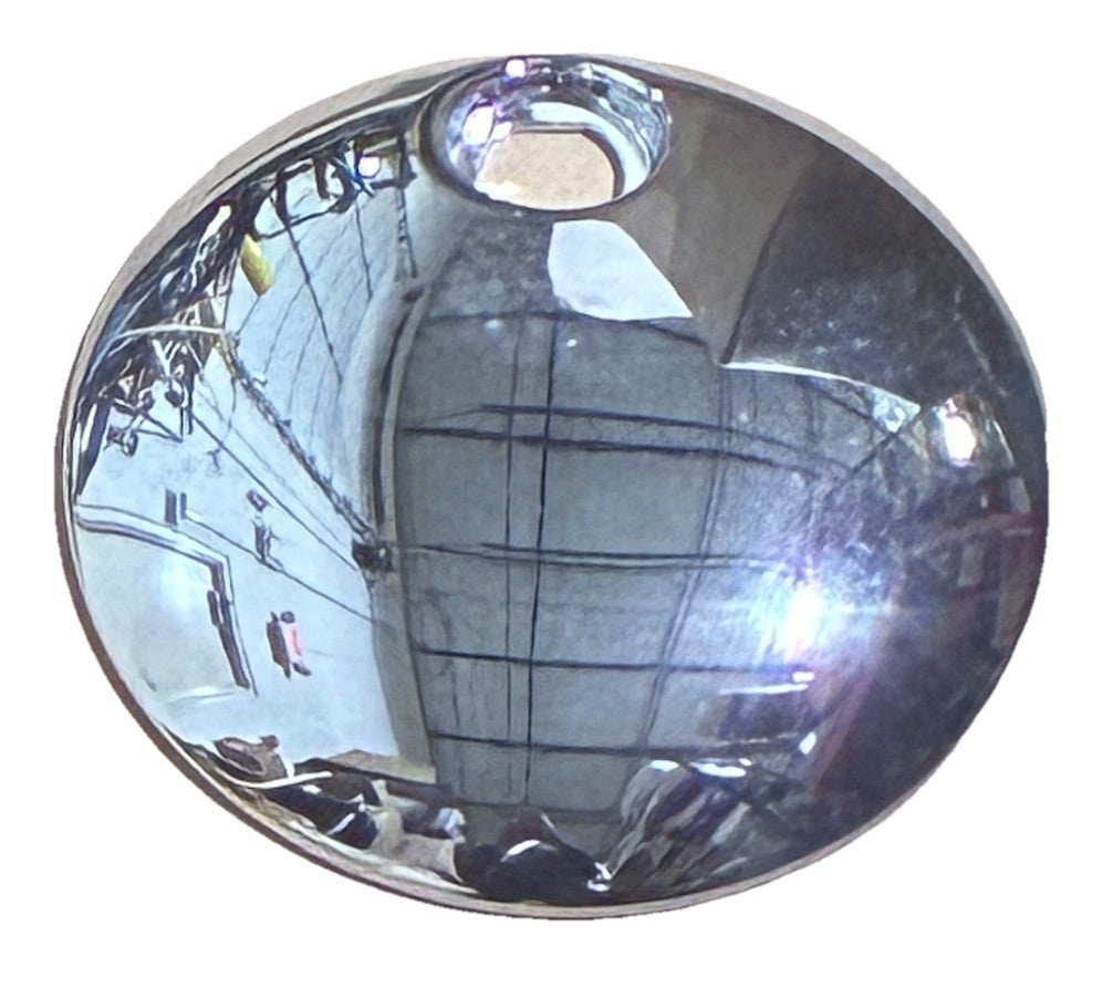 
  
  61278-08 HARLEY-DAVIDSON 2008-UP TOURING STOCK CHROME FUEL DOOR OEM
  
