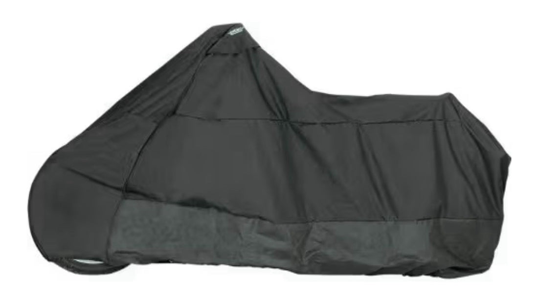 
  
  1701-1003 DRAG SPECIALTIES LARGE MOTORCYCLE COVER SOFTAIL DYNA HARLEY NOS NEW
  
