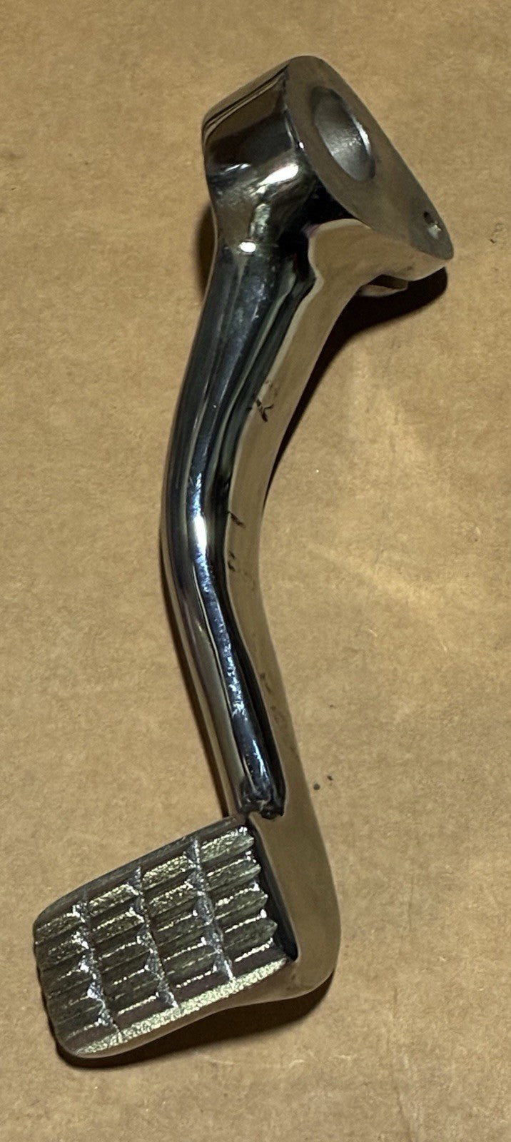 
  
  42459-80B HARLEY-DAVIDSON 80-87 SPORTSTER CHROME STEEL REAR BREAK LEVER  PEDAL
  
